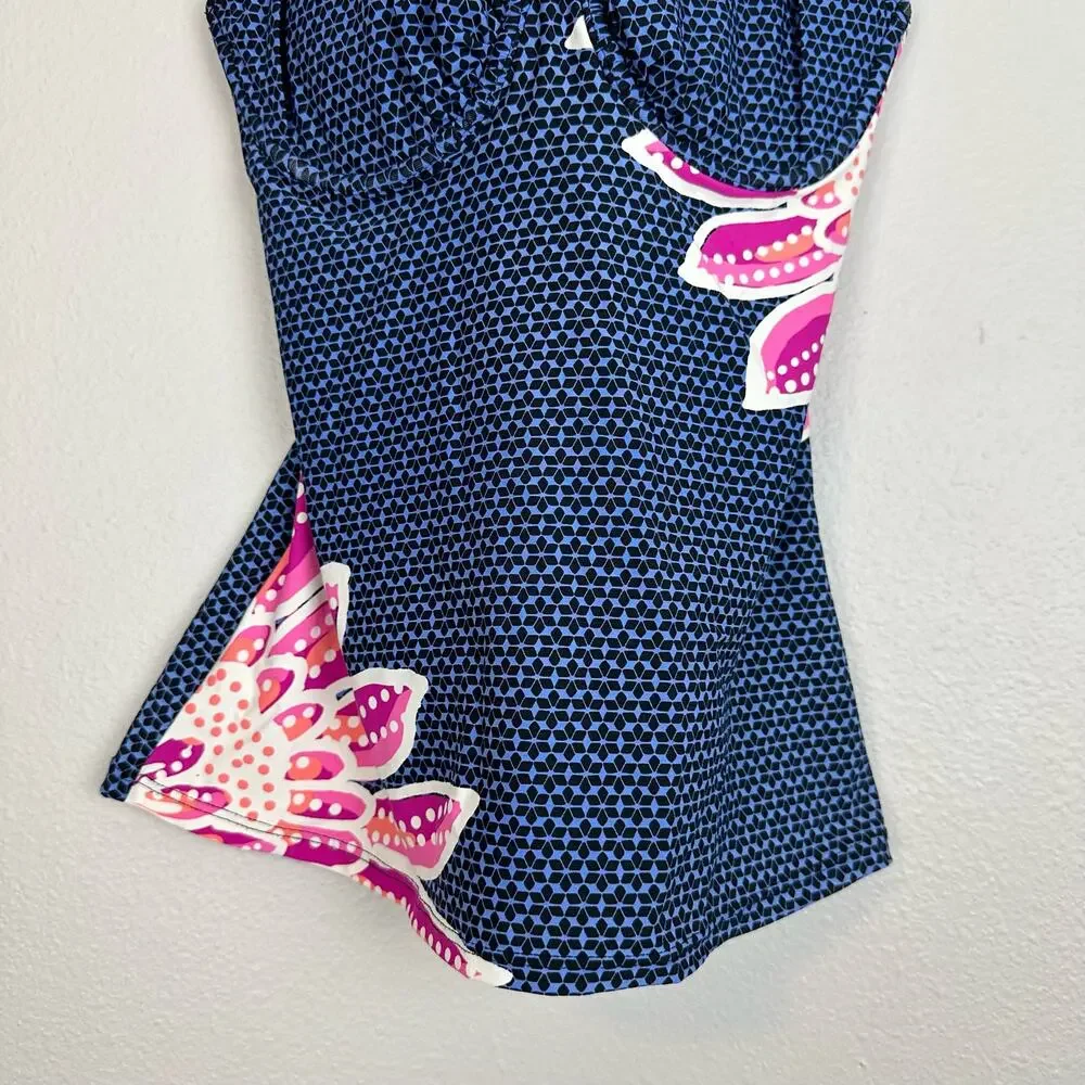 Title Nine Underwire Tankini Swimsuit Top 32D